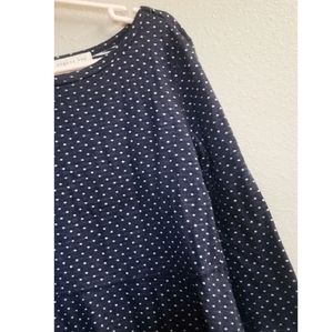 Copper Key 3/4 Length Sleeve Skater Dress